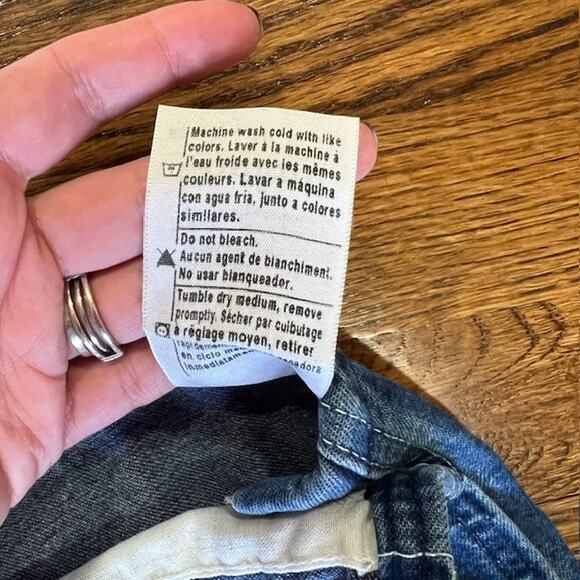 Carhartt Denim Bib Overalls Mens 36x32 Utility R07 DST Workwear Outdoor Farm - Picture 4 of 12